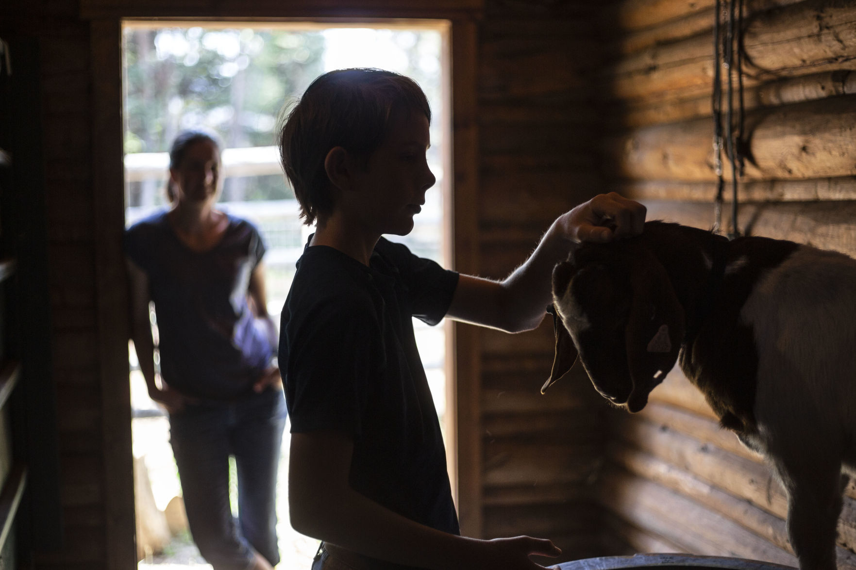 Jack and Maslyn Edmiston 4-H goats